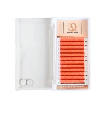 Red color Classic Colorful eyelash extension