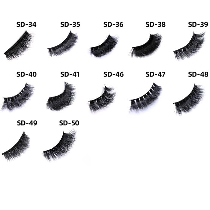 mink eyelash sd34-50